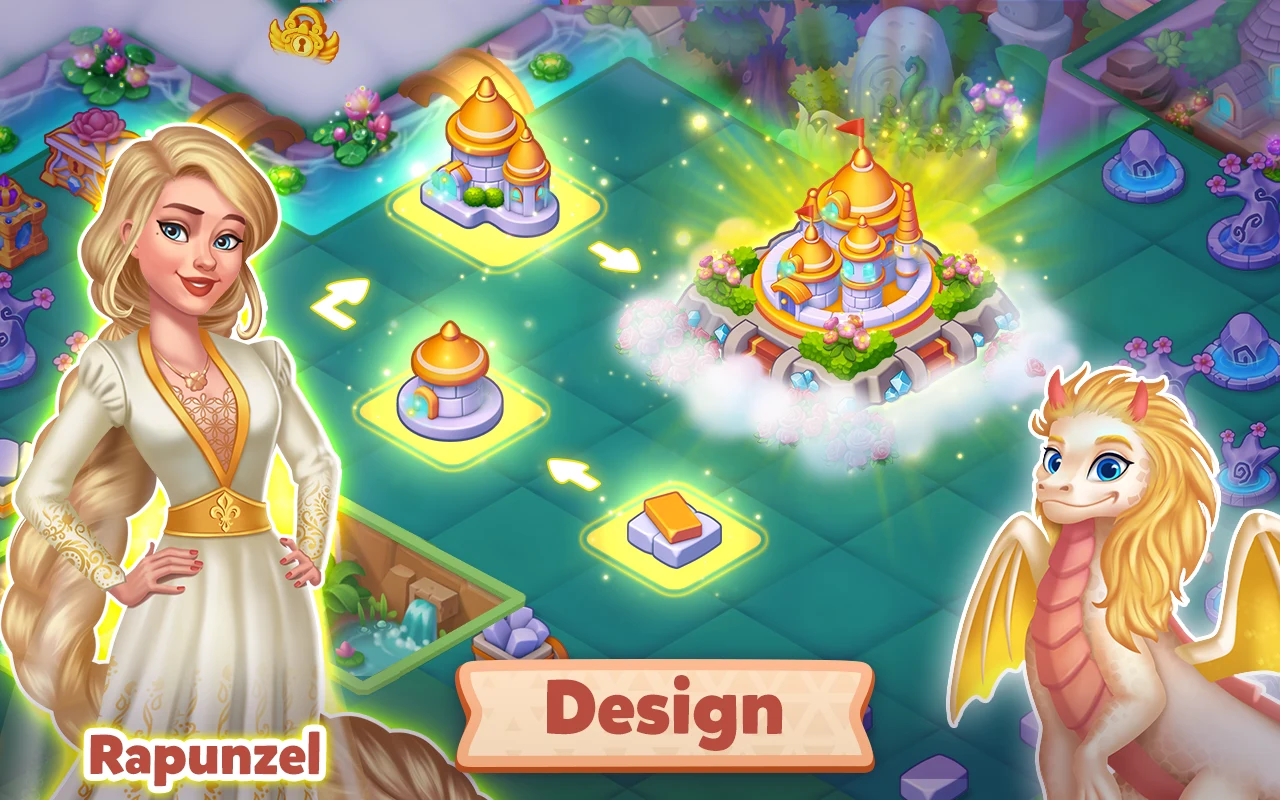 Tales & Dragons: Merge Puzzle screenshot