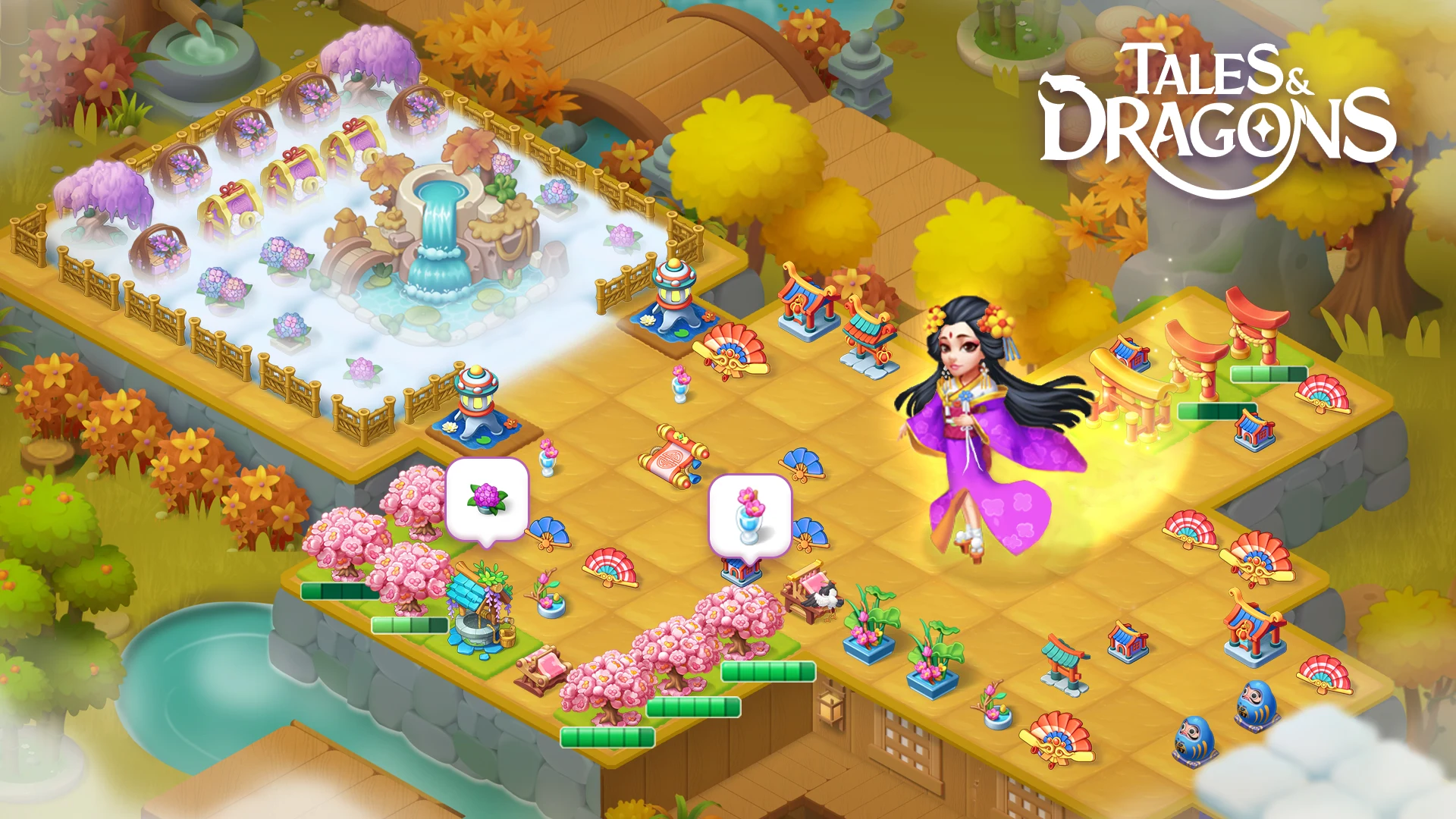 Tales & Dragons: Merge Puzzle screenshot