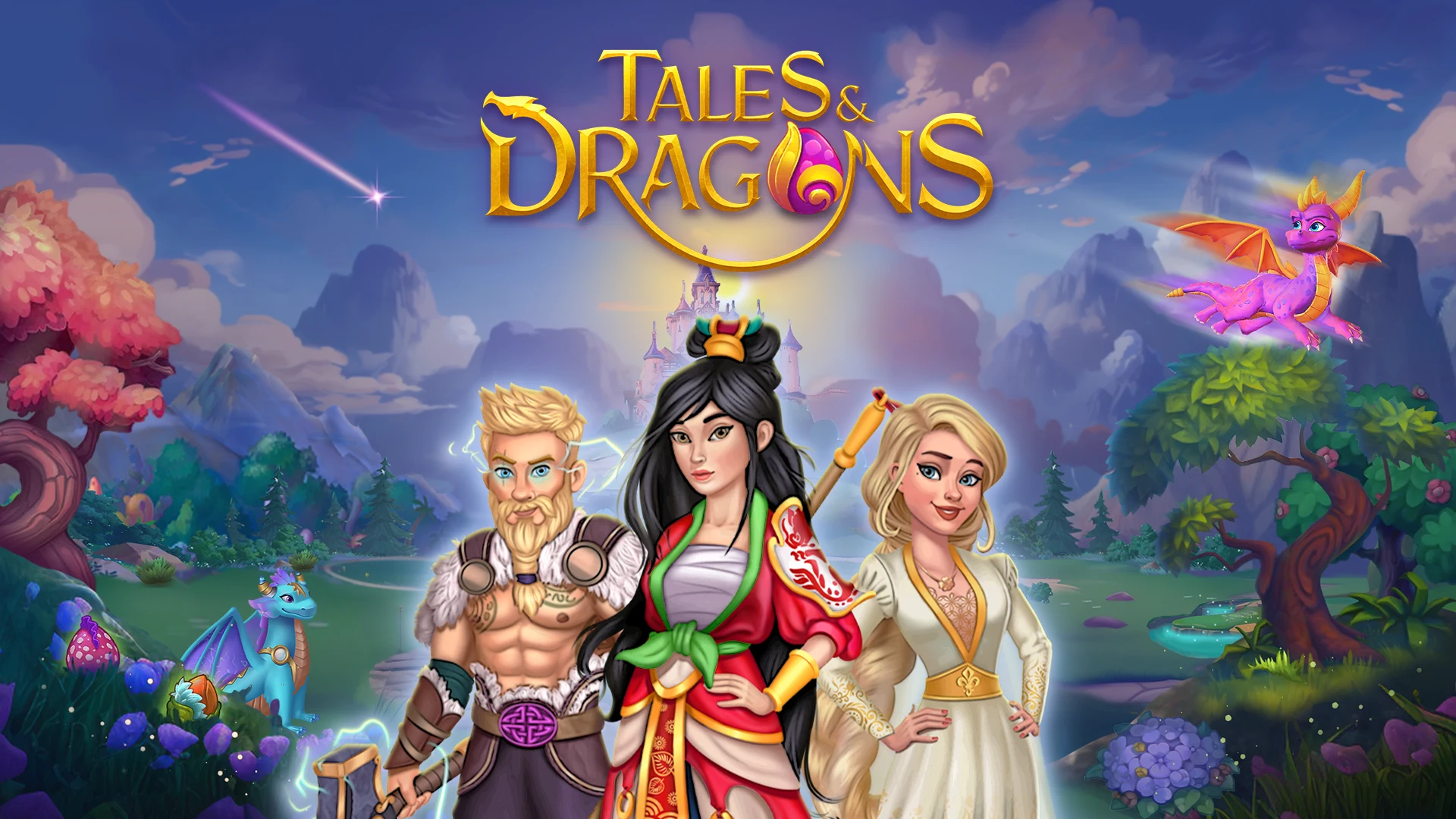 Tales & Dragons: Merge Puzzle screenshot