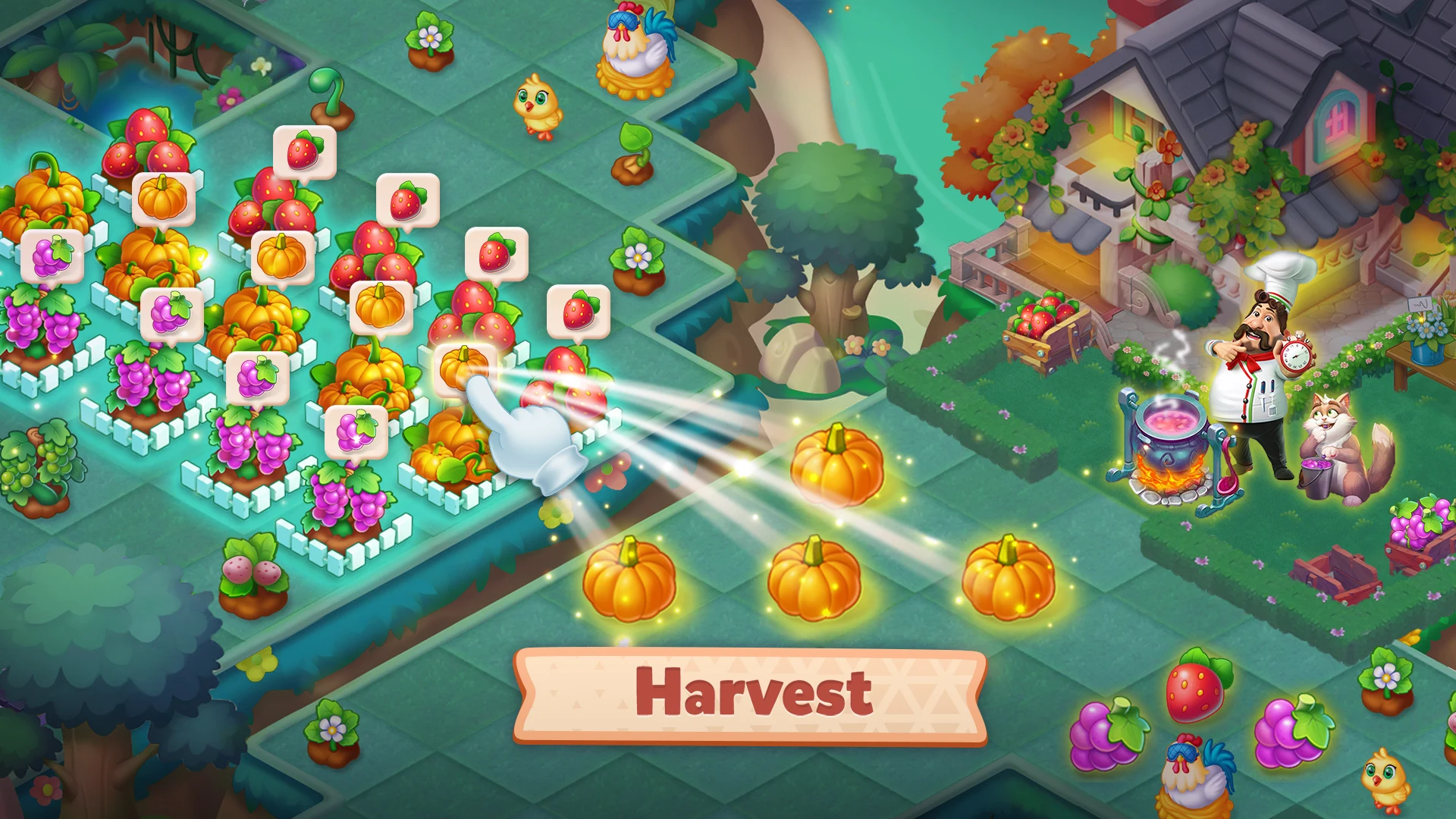 Tales & Dragons: Merge Puzzle screenshot