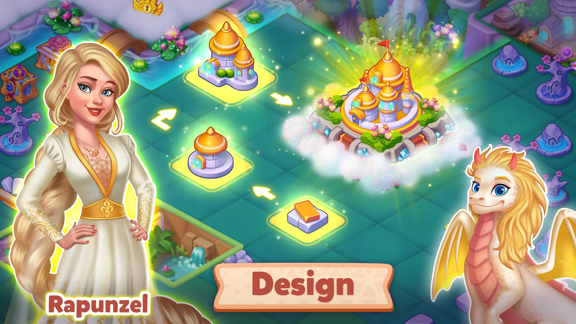 Tales & Dragons: Merge Puzzle screenshot